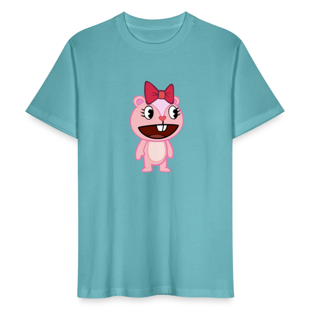 Giggles - Happy Tree Friends - T-shirt bio Femme - turquoise pastel
