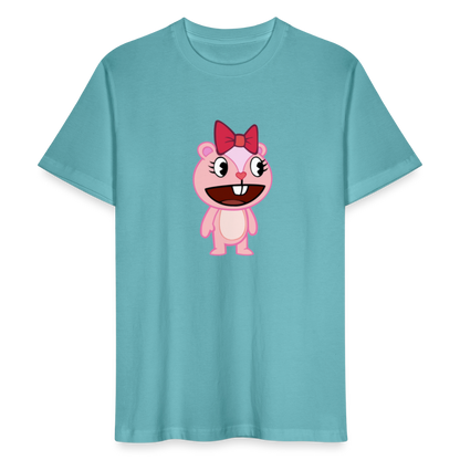 Giggles - Happy Tree Friends - T-shirt bio Femme - turquoise pastel