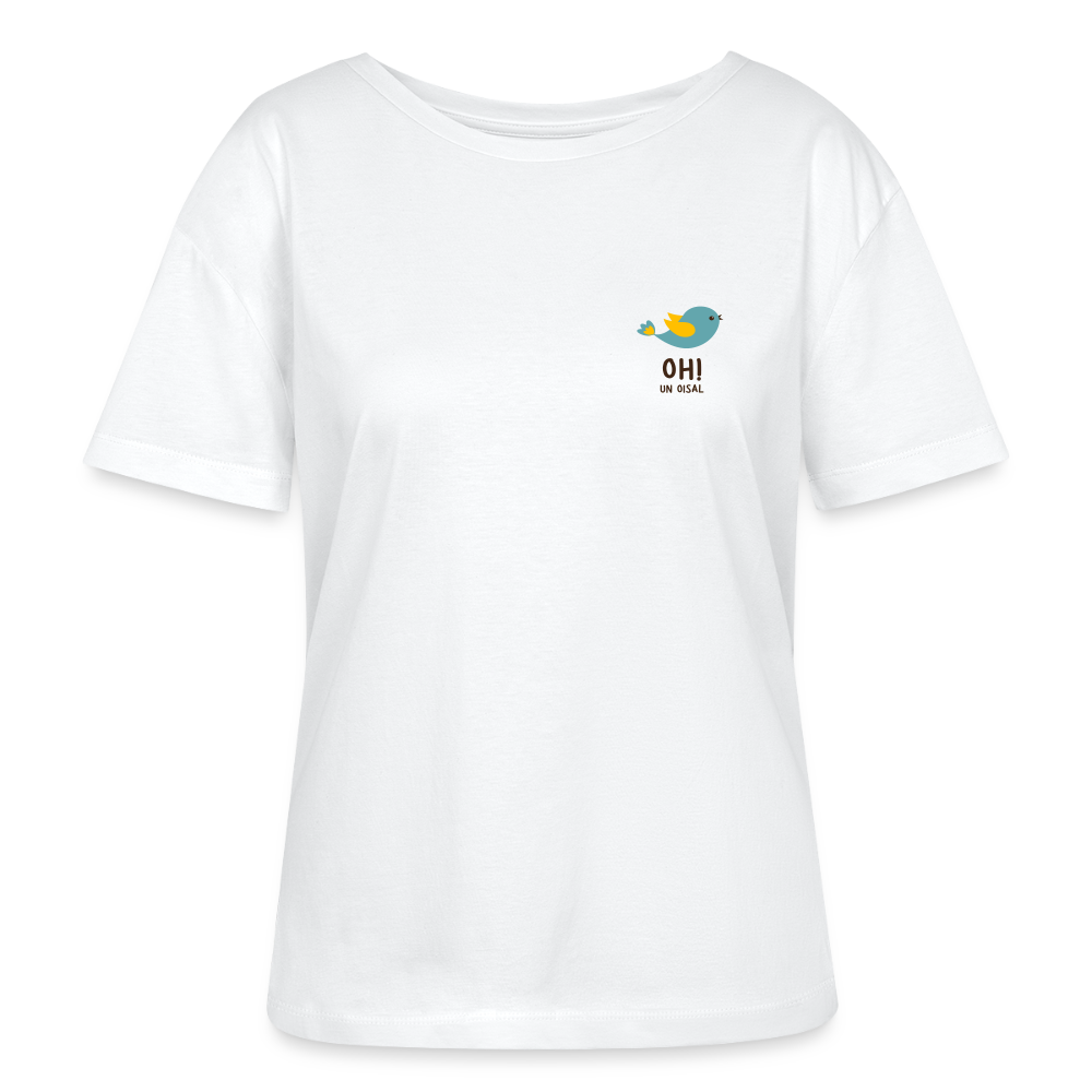 T-shirt bio Femme : Oh! un oisal - blanc