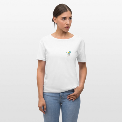 T-shirt bio Femme : Oh! un oisal - blanc