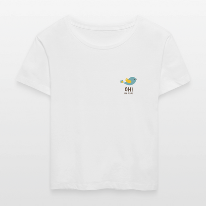 T-shirt bio Femme : Oh! un oisal - blanc