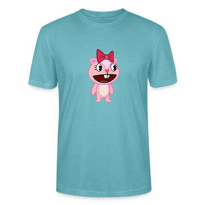 Giggles - Happy Tree Friends - T-shirt bio Femme - turquoise pastel