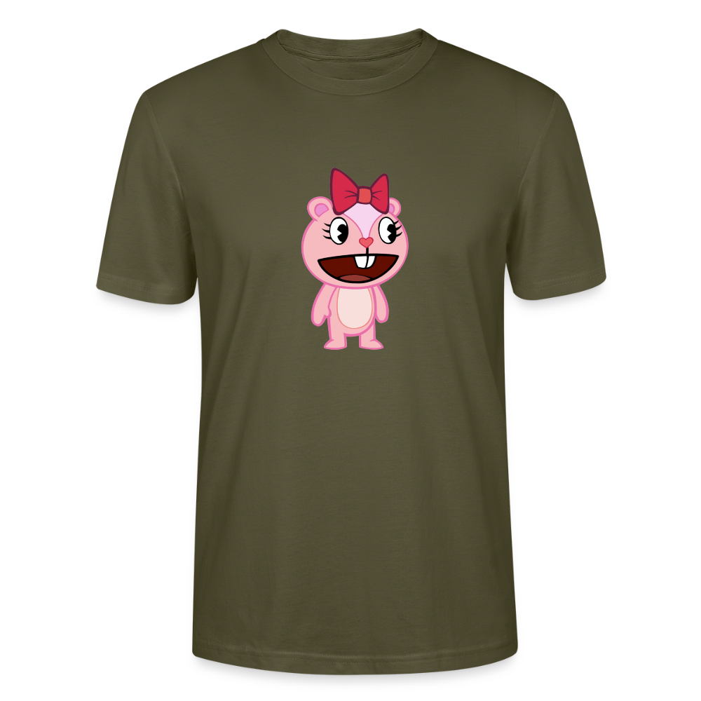 Giggles - Happy Tree Friends - T-shirt bio Femme - kaki