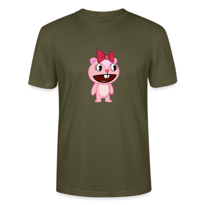 Giggles - Happy Tree Friends - T-shirt bio Femme - kaki