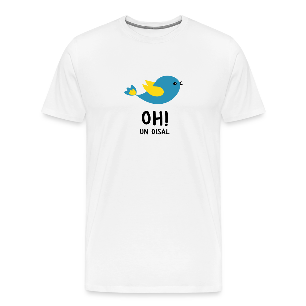 T-shirt Homme - OH! Un oisal - blanc