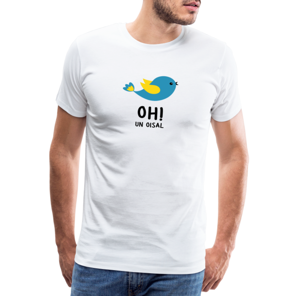 T-shirt Homme - OH! Un oisal - blanc