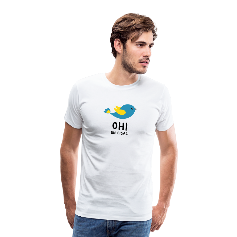 T-shirt Homme - OH! Un oisal - blanc