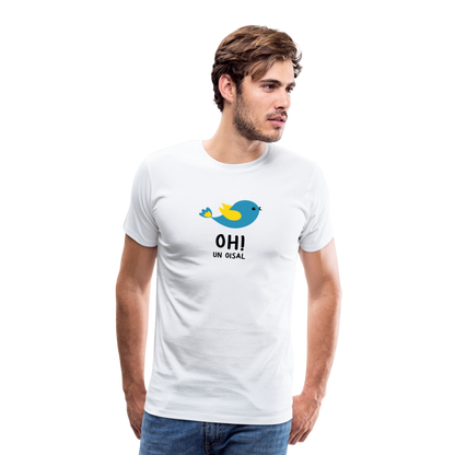 T-shirt Homme - OH! Un oisal - blanc