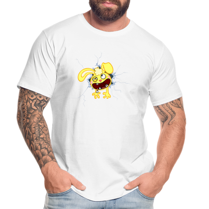 Cuddles dans un mur - Happy Tree Friends - T-shirt bio Premium Homme - blanc