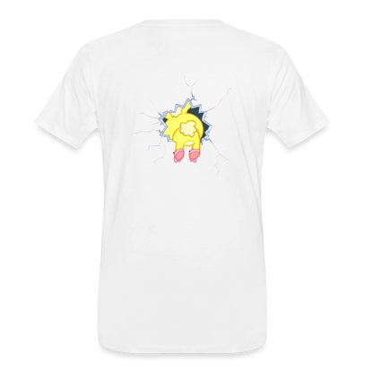 Cuddles dans un mur - Happy Tree Friends - T-shirt bio Premium Homme - blanc