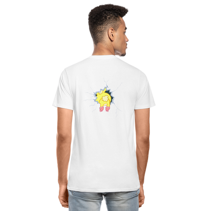 Cuddles dans un mur - Happy Tree Friends - T-shirt bio Premium Homme - blanc