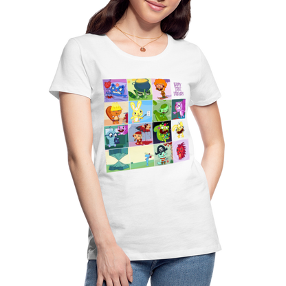 Happy Tree Friends - T-shirt bio Femme - blanc
