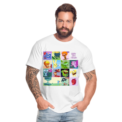 Happy Tree Friends - T-shirt bio Homme - blanc