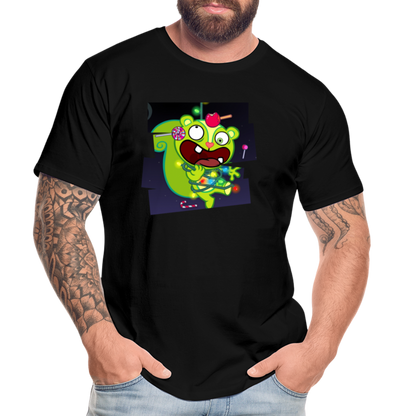 Nutty Bonbons - Happy Tree Friends - T-shirt bio Homme - noir