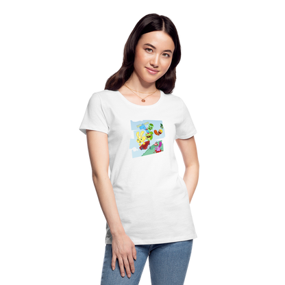 Les Happy Tree Friends - T-shirt bio Femme - blanc