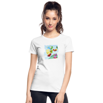 Les Happy Tree Friends - T-shirt bio Femme - blanc
