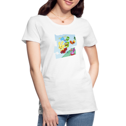 Les Happy Tree Friends - T-shirt bio Femme - blanc