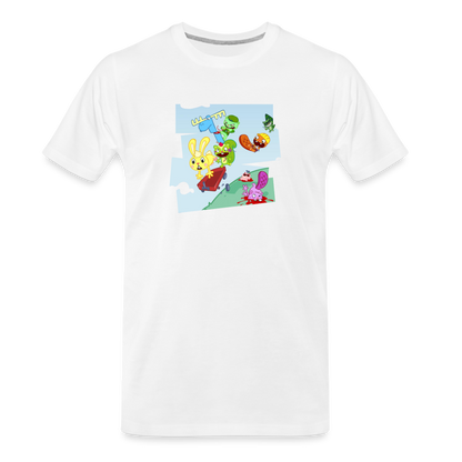 Les Happy Tree Friends - T-shirt bio Homme - blanc